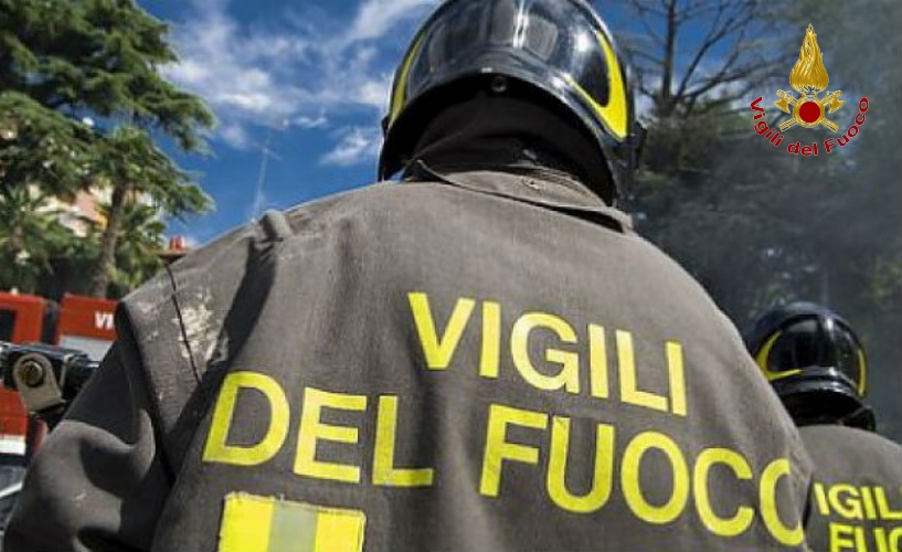 Una fase dell'intervento