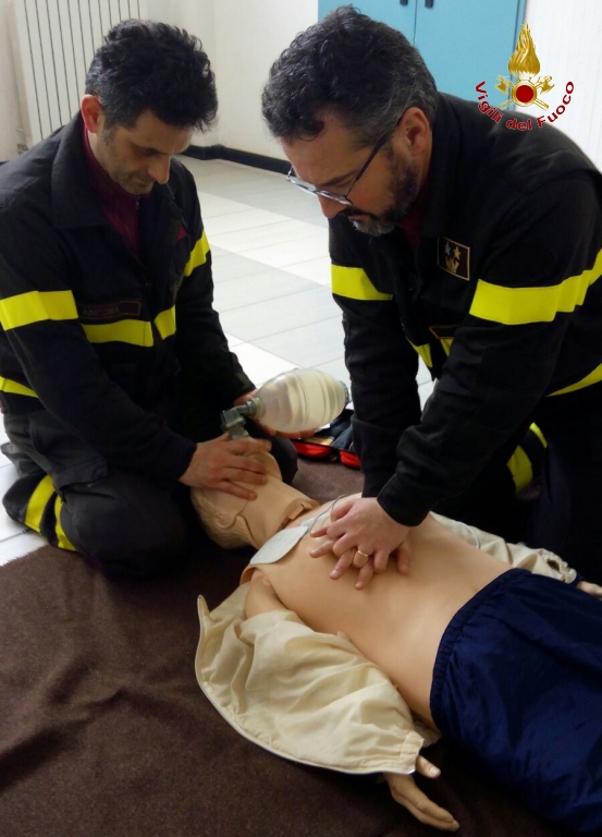 Un momento della didattica