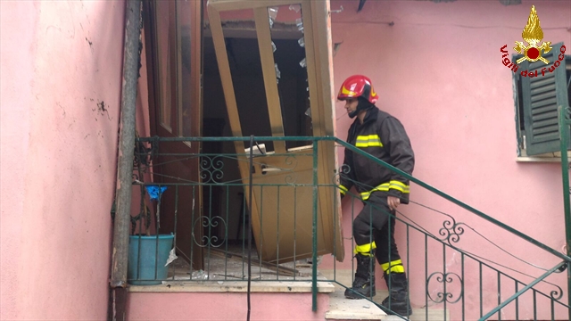 Roma, esplosione a Manziana