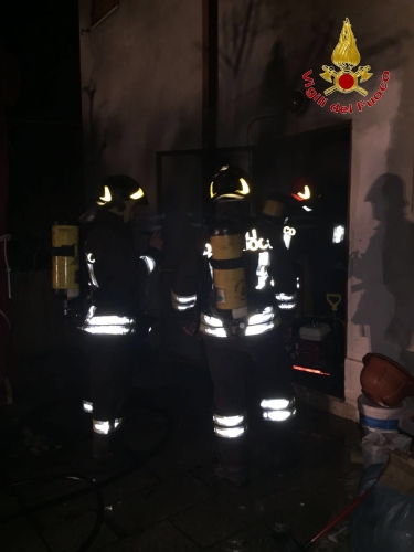 Un momento delle operazioni