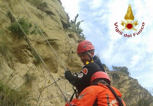 Una fase del salvataggio