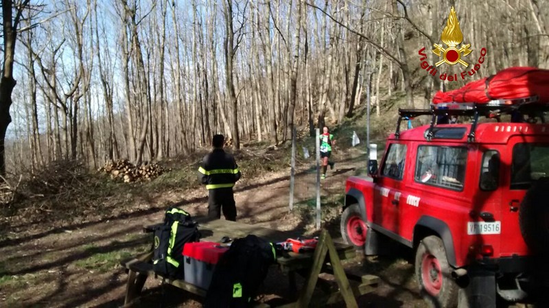 Una fase dell'evento