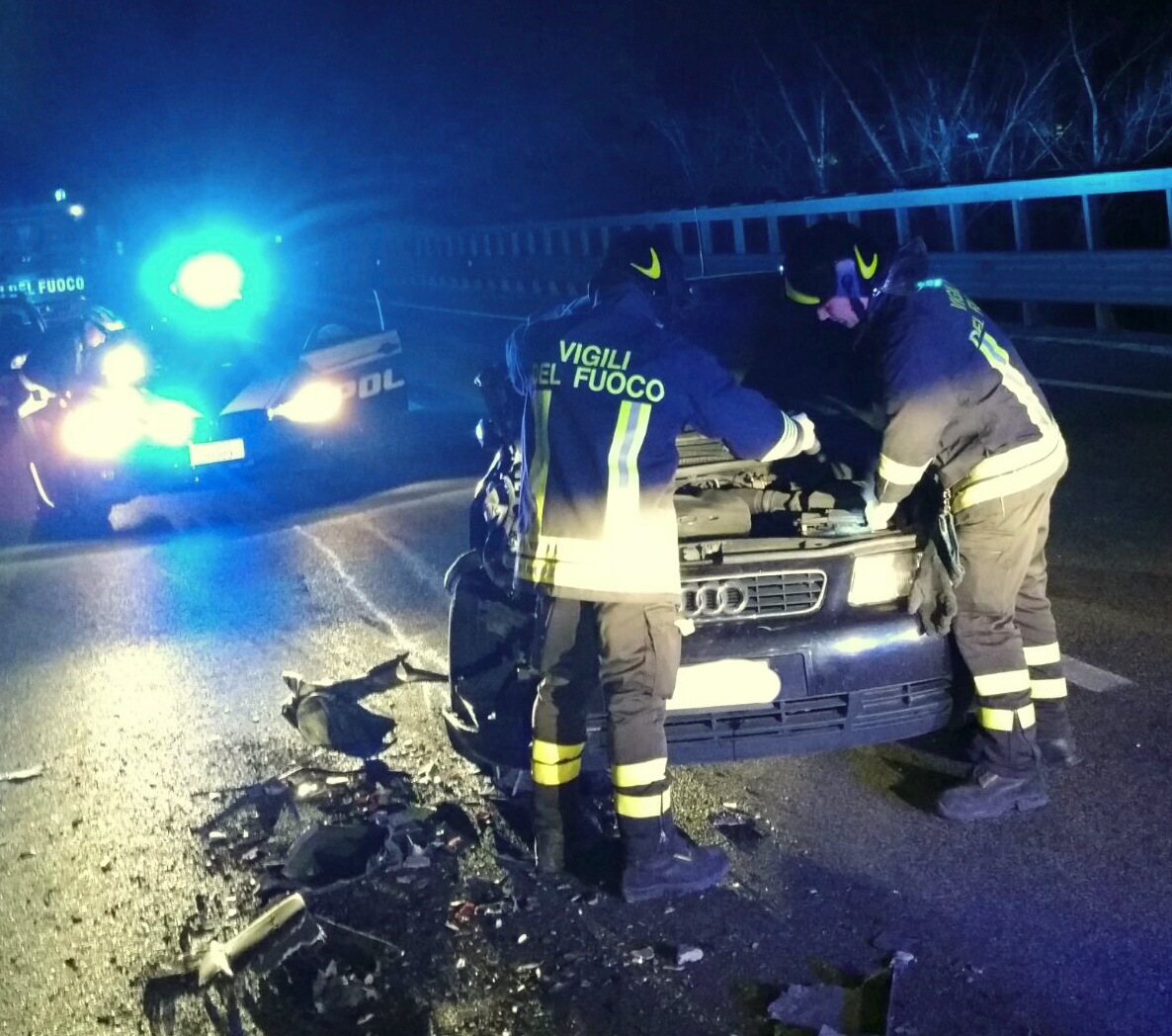 Un'immagine dell'intervento