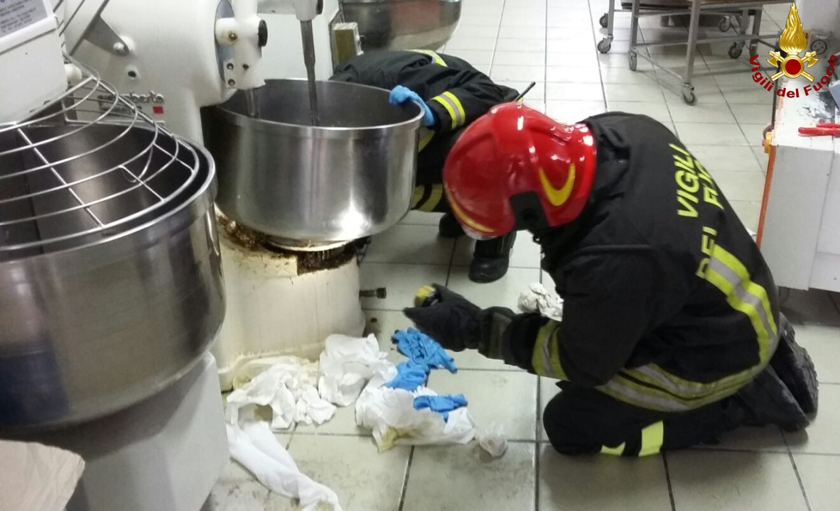 Un momento dell'intervento