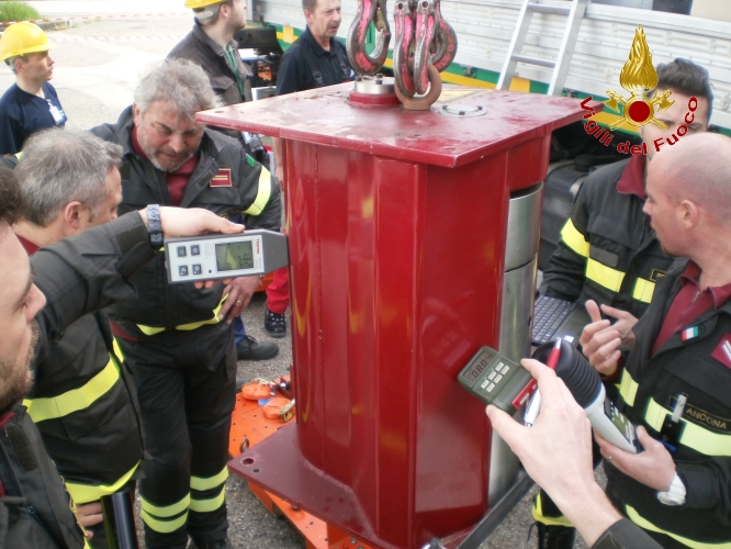 Un'immagine dell'esercitazione