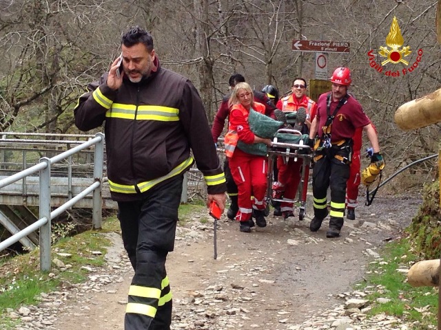 Varese, soccorsa una persona a Curiglia con Monteviasco