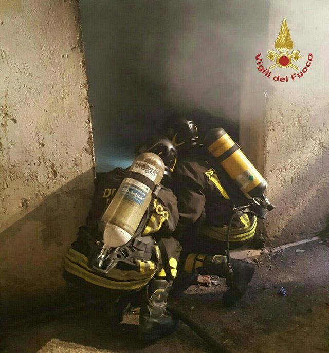 Benevento, incendio appartamento a Rotondi