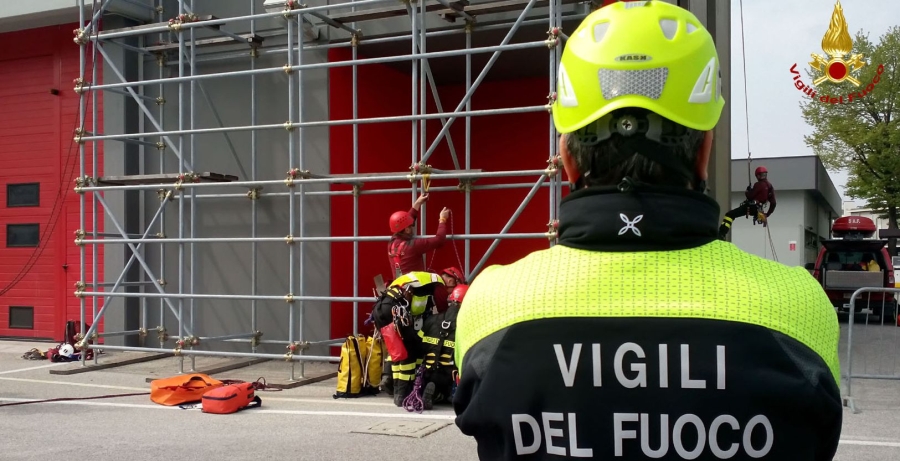 Un'immagine dell'attività di mantenimento