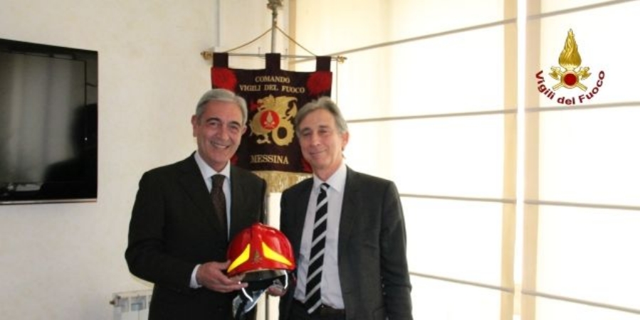 Um momento della visita