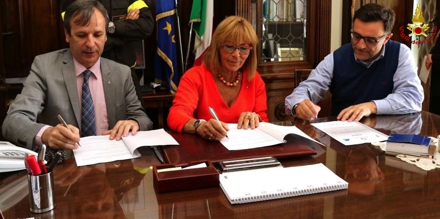 Imperia, convenzione tra Vigili del Fuoco e Società Autostrada dei Fiori