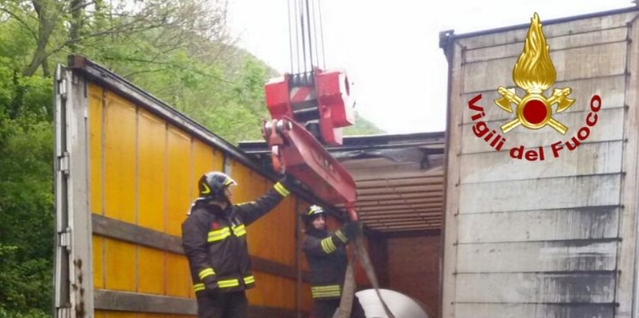 Un'immagine dell'intervento