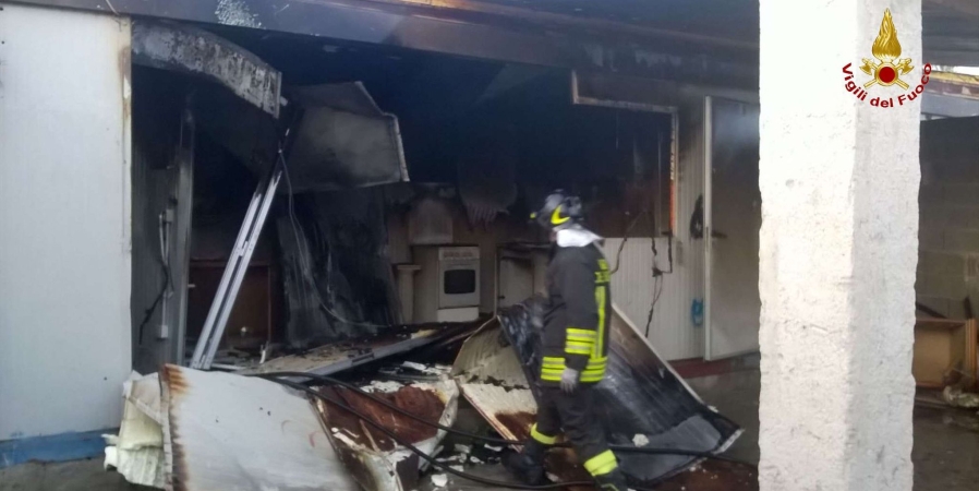 Un momento dell'intervento