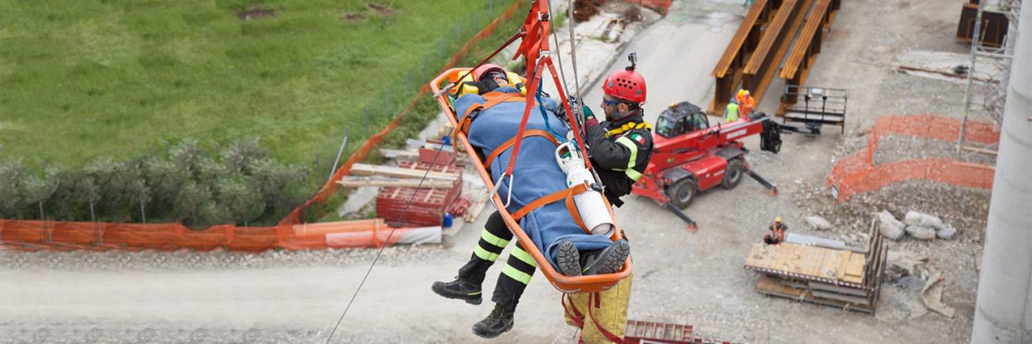 Un momento dell'attività addestrativa