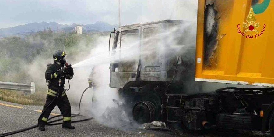 Una fase dell'intervento