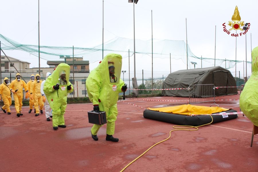 Catanzaro, corso di secondo livello NBCR