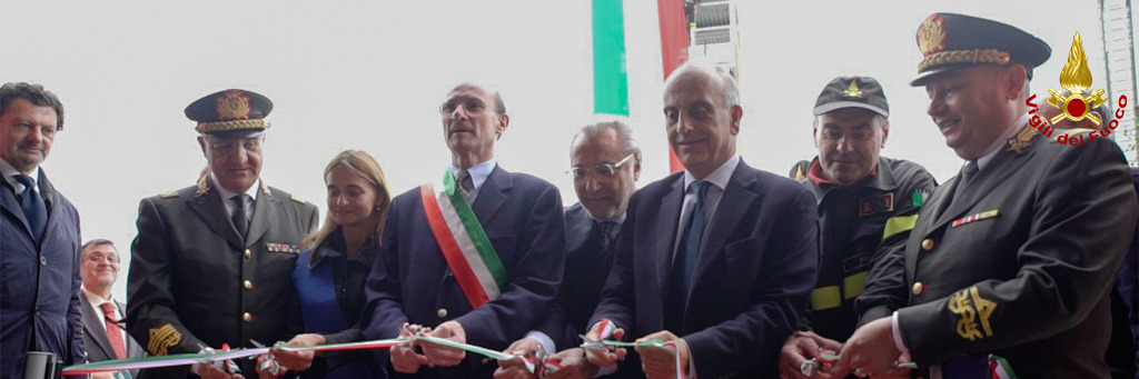 Perugia, inaugurazione ed intitolazione della nuova sede del distaccamento di Gubbio