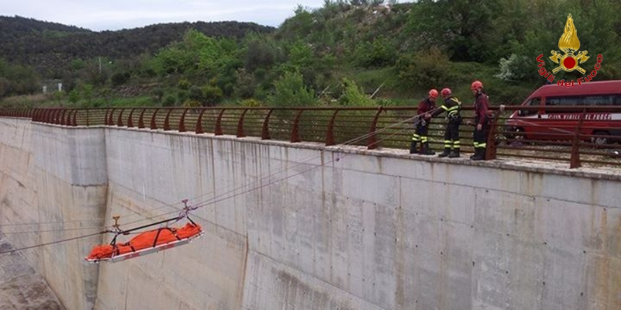 Un momento dell'esercitazione