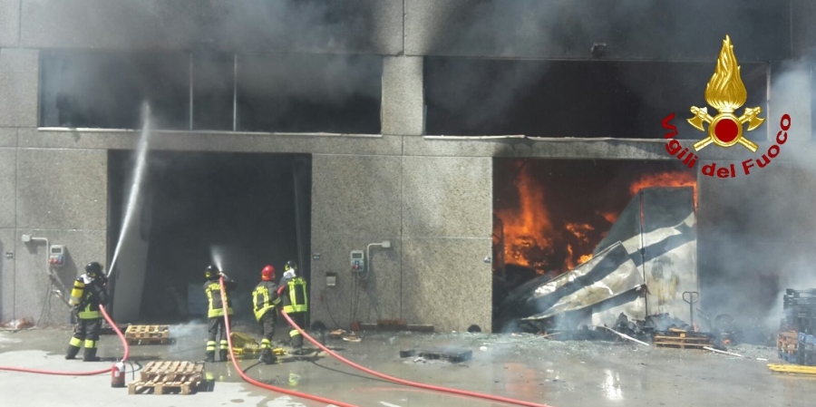 Un'immagine dell'intervento