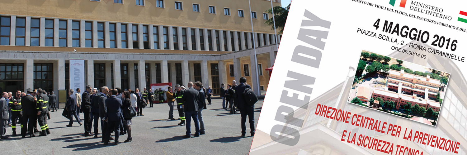 Roma, Open Day presso la Direzione Centrale per la Prevenzione e la Sicurezza Tecnica