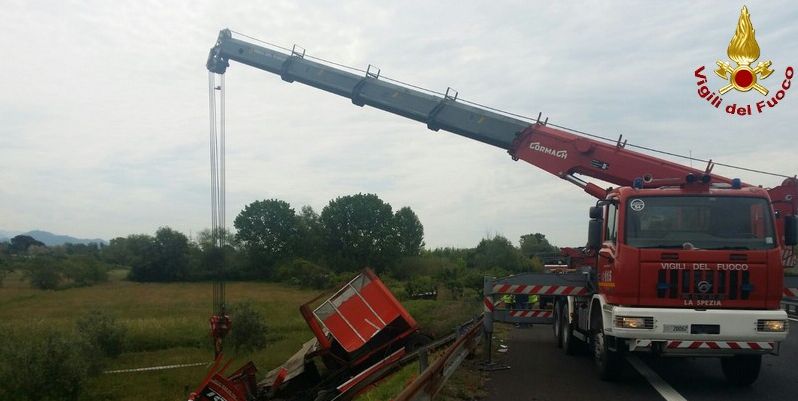 Una fase dei soccorsi