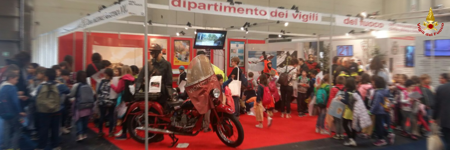 I Vigili del Fuoco alla 29ma edizione del Salone Internazionale del Libro di Torino