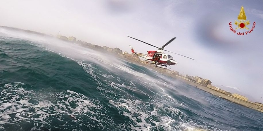 Un momento dell'attività addestrativa