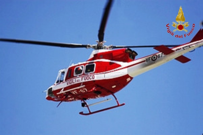 Un immagine dei soccorsi