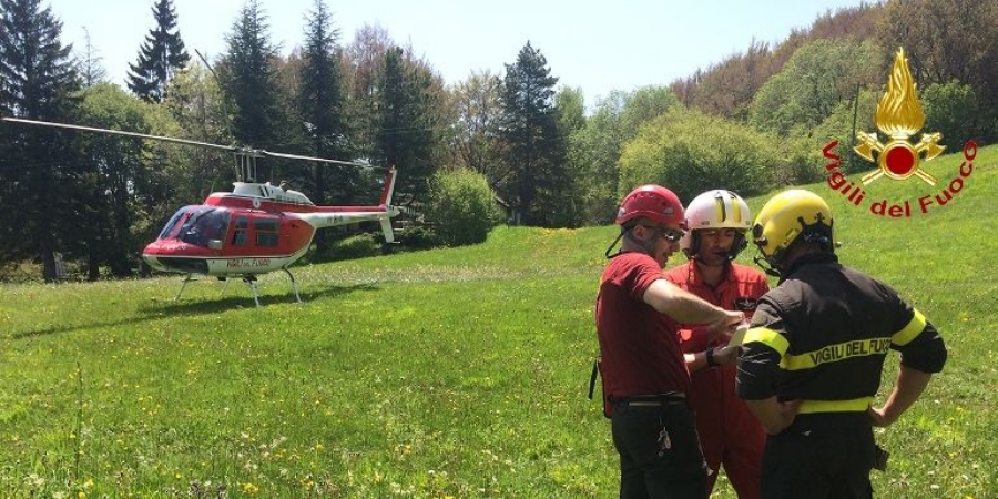 Parma, esercitazione con ricerca persona scomparsa