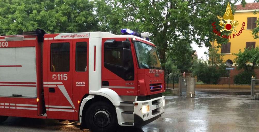 Ancona, diversi interventi nel territorio di Fano causa forti piogge