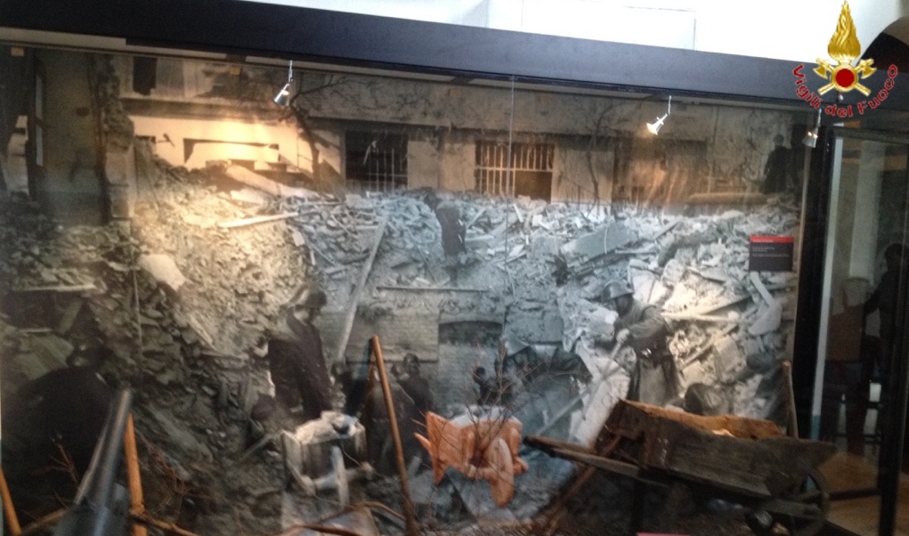 Torino, i Vigili del fuoco in mostra al forte militare di Bramafam