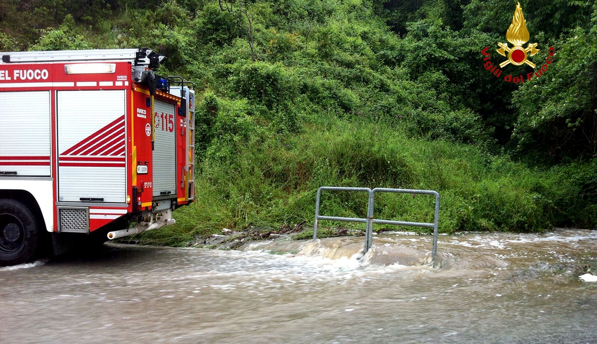 La Spezia, 35 interventi a causa del maltempo