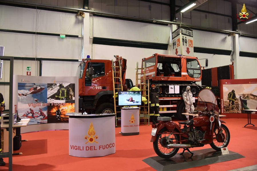 I Vigili del Fuoco a "Expo Emergenze 2016"