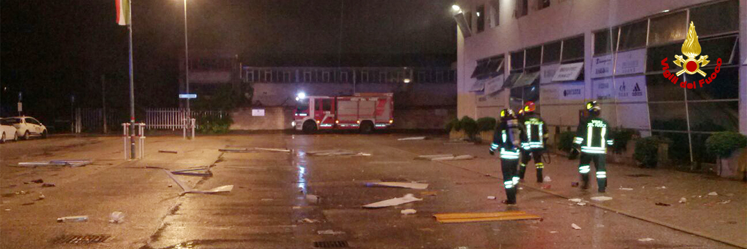 Padova, esplosione in un centro commerciale a Sant'Angelo di Piove di Sacco