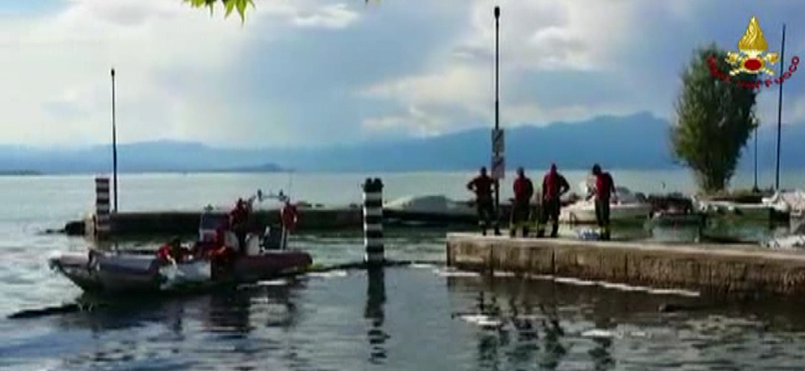 Verona, sostanza inquinante nel lago di Garda