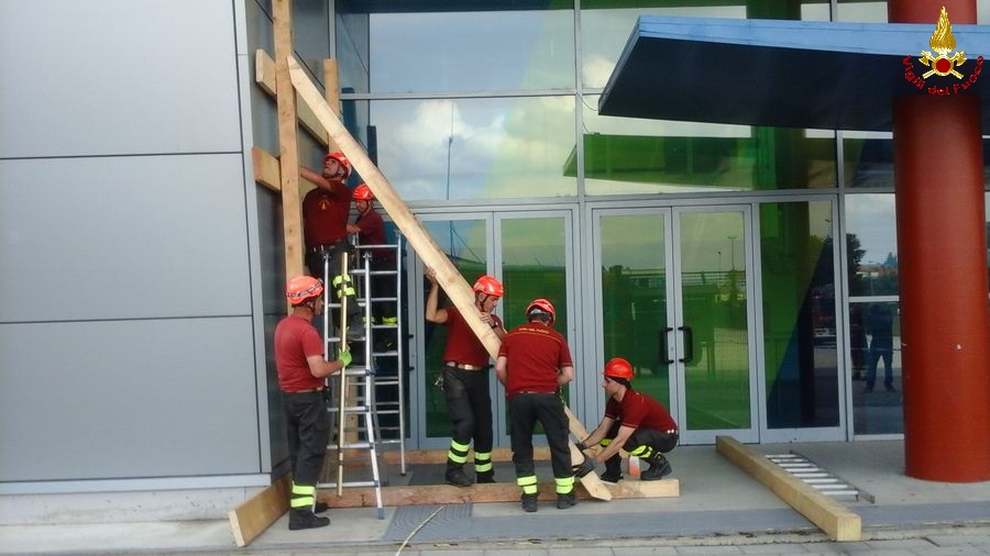 Torino, esercitazione "Magnitudo 5.5"