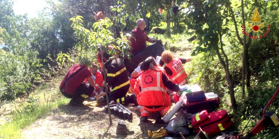 La Spezia, soccorso a persona rimasta infortunata