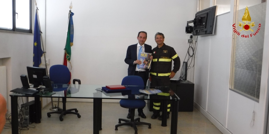 Il nuovo Prefetto in visita al Comando