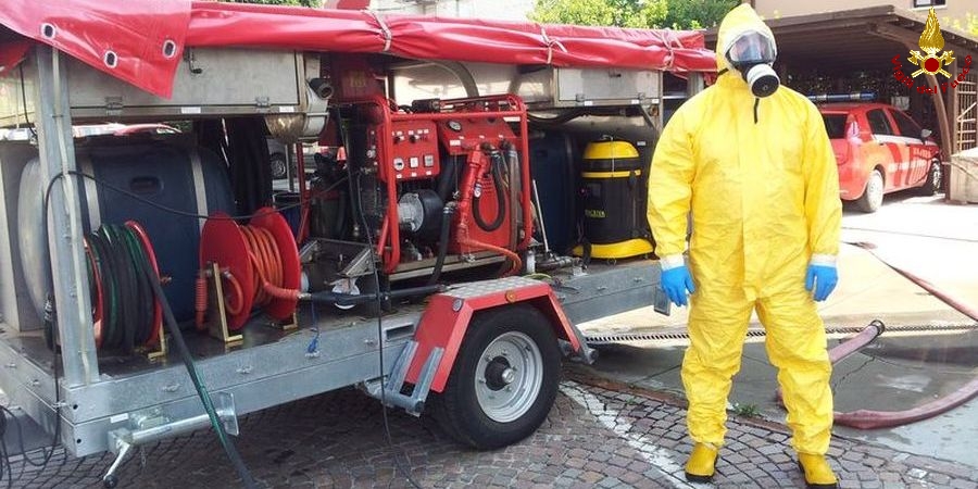 Reggio Emilia, esercitazione NBCR