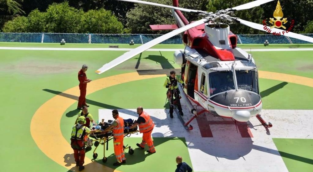 Genova, soccorso un alpinista sul monte Penna