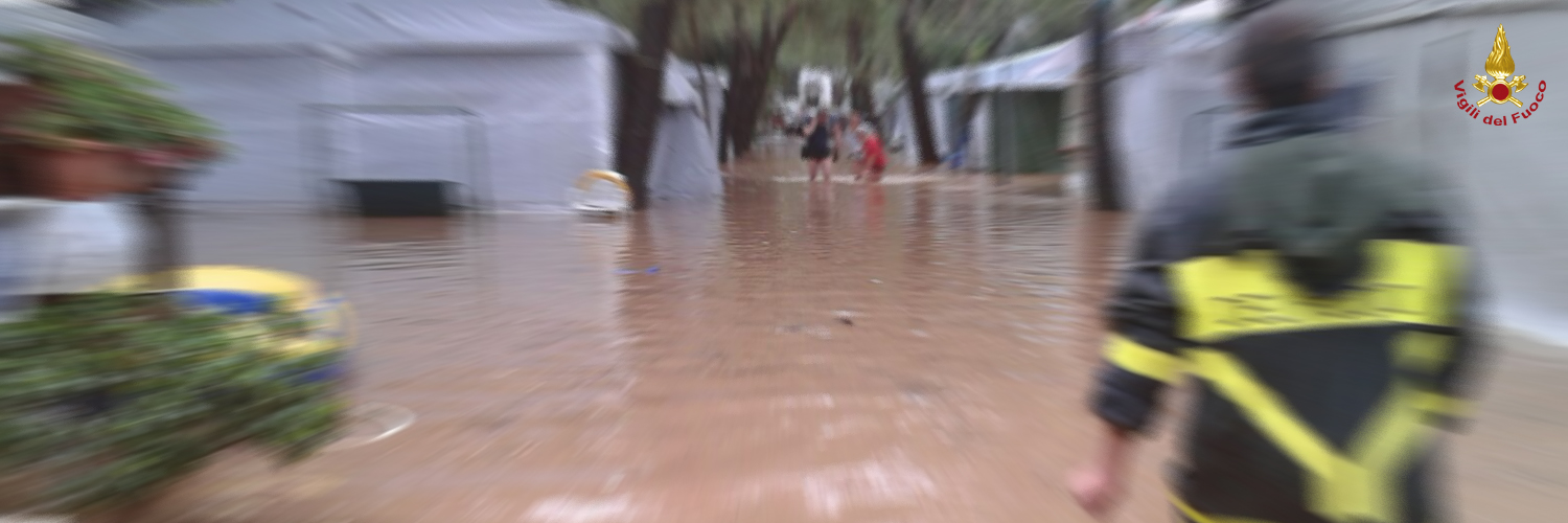 Foggia, numerosi allagamenti causa forti piogge nel comune di Rodi Garganico