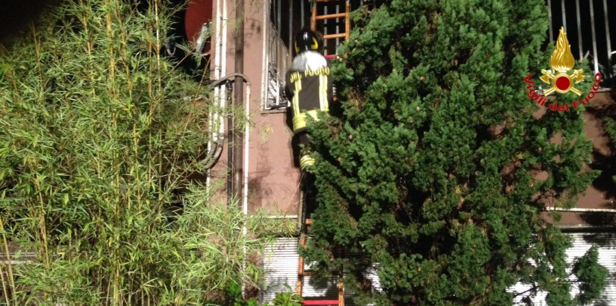 Varese, incendio in un appartamento nel comune di Olgiate Olona