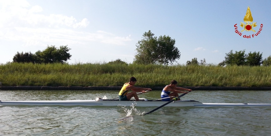 Edoardo Benini in coppia con Raffaele Serio