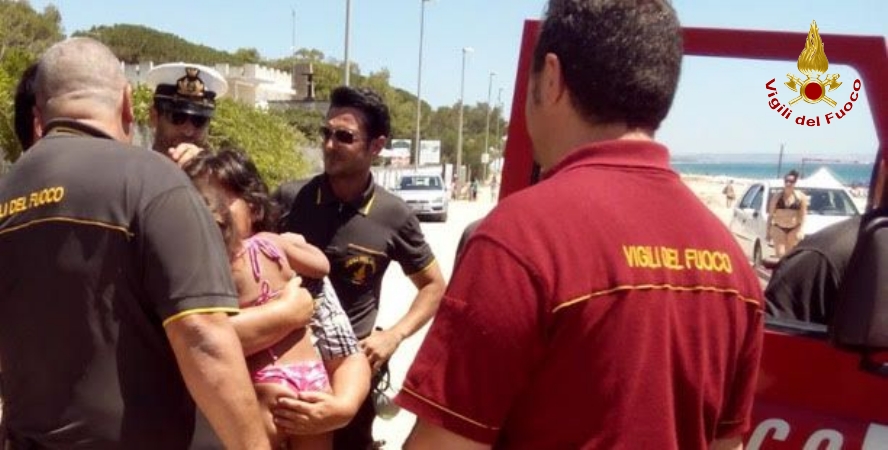 Catanzaro, ritrovata una bambina scomparsa sulla spiaggia di Sellia Marina