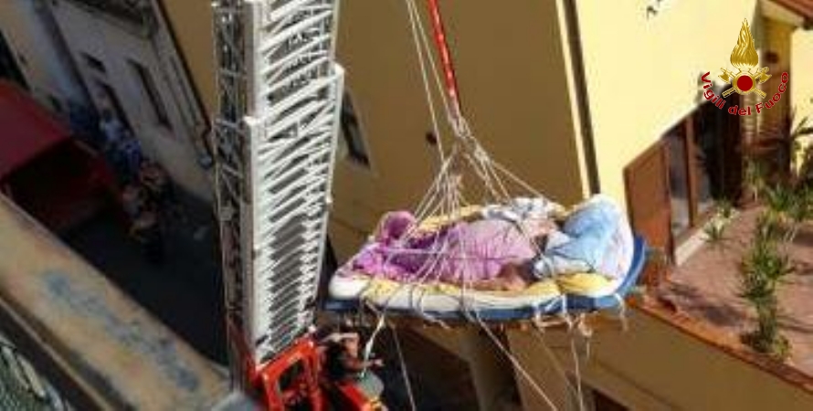 Reggio Calabria, portato a termine intervento di soccorso tecnico urgente