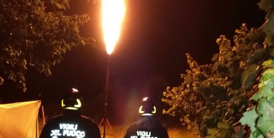 Padova, fuga di gas da un serbatoio di Gpl