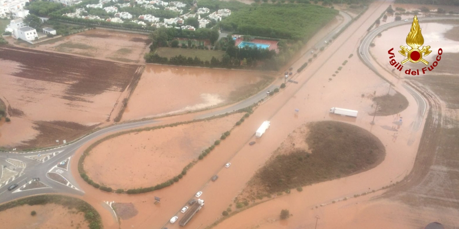 Ondata di maltempo in provincia di Foggia