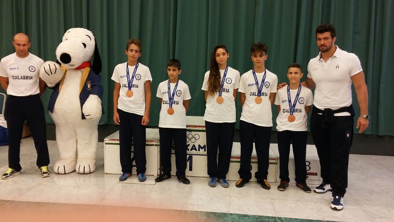 Premiazioni della gara