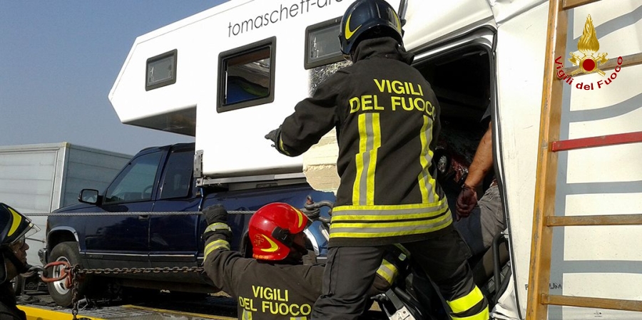 Piacenza, maxi tamponamento sull'autostrada "A-1"