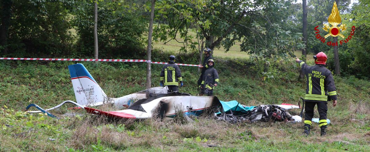 Vicenza, cade un ultraleggero a Castelgomberto