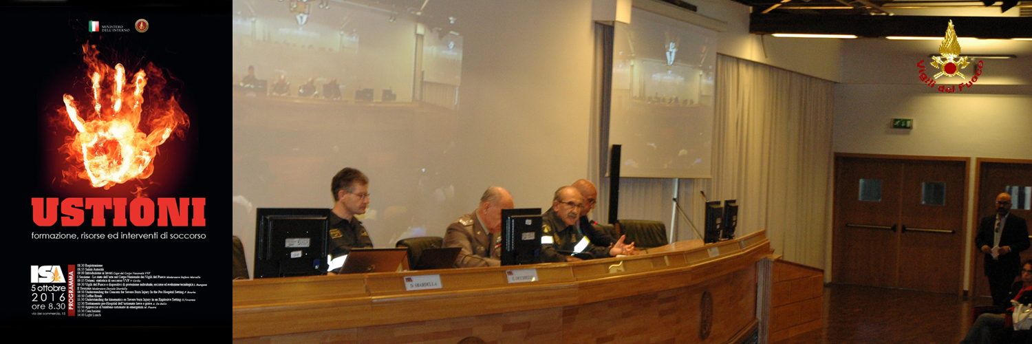 ISA, convegno sulle ustioni